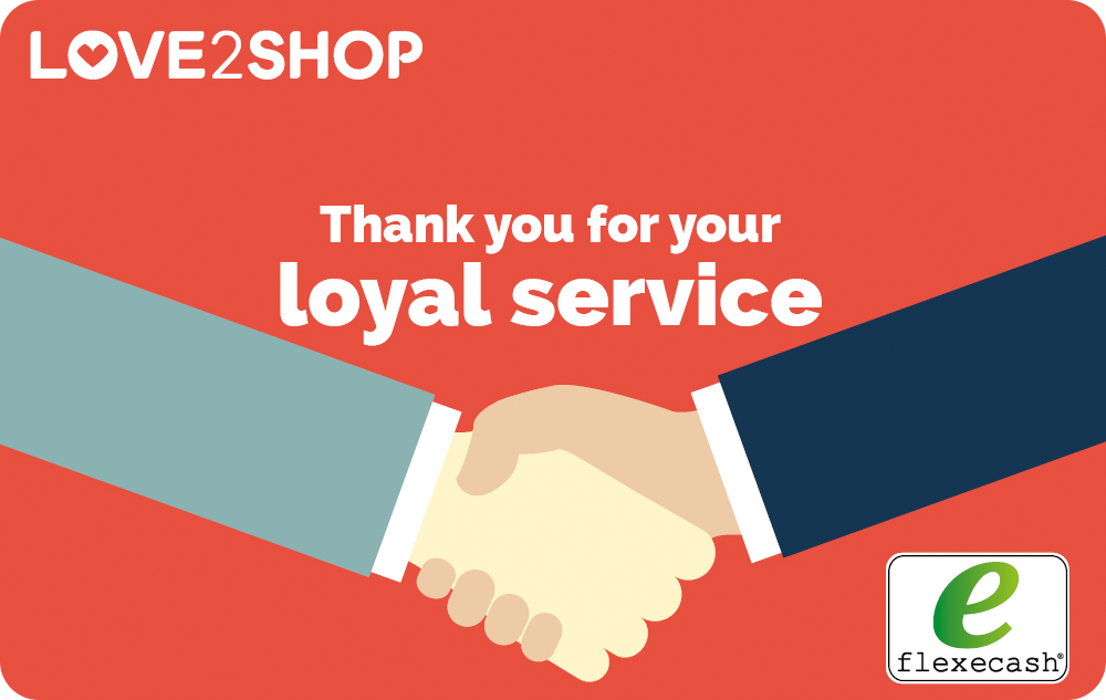 Love2shop Loyal Service Gift Card Option 2