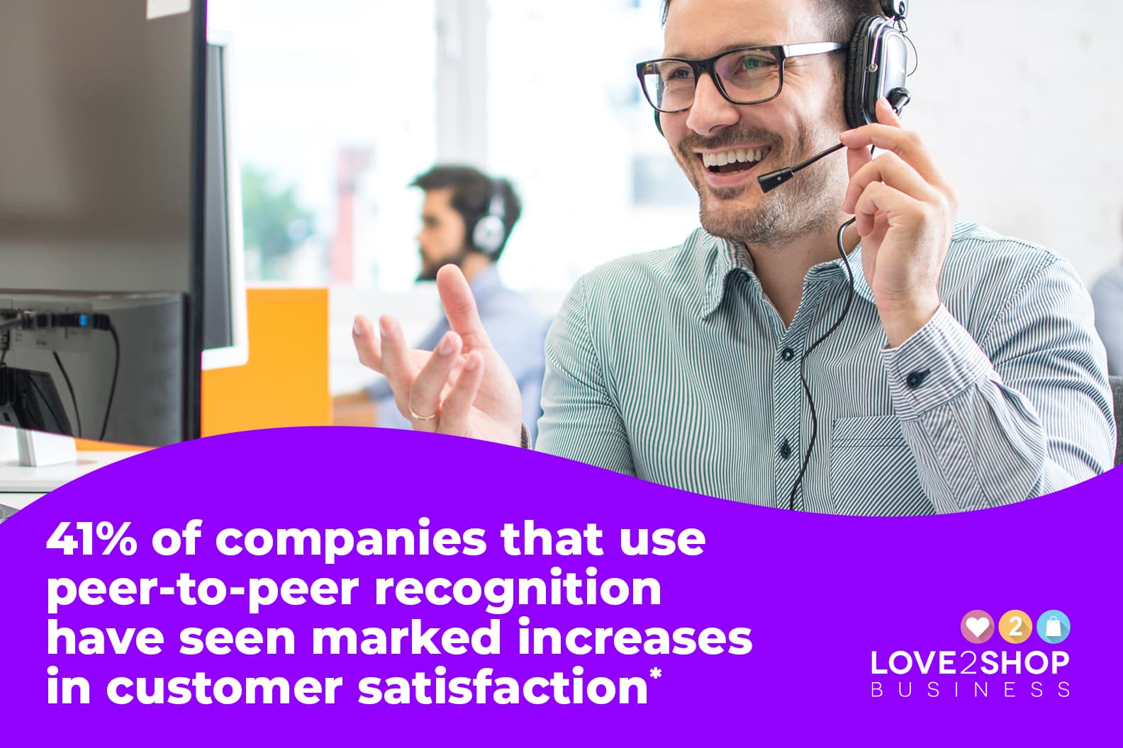 Appreciation improves customer satisfaction